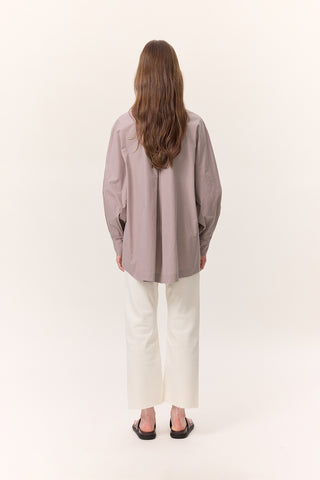 Wide Sleeve Shirt Lilac