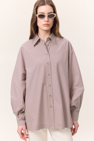Wide Sleeve Shirt Lilac