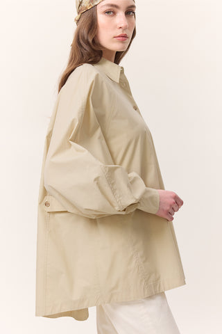 Wide Sleeve Shirt Yellow