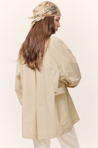 Wide Sleeve Shirt Yellow