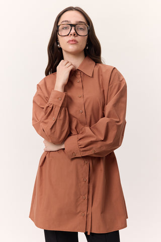 Belted Tunic Orange