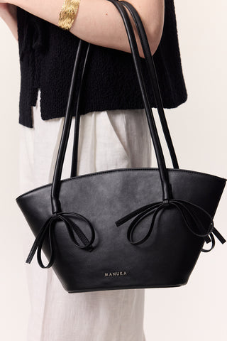Sandy Bow Bag Black