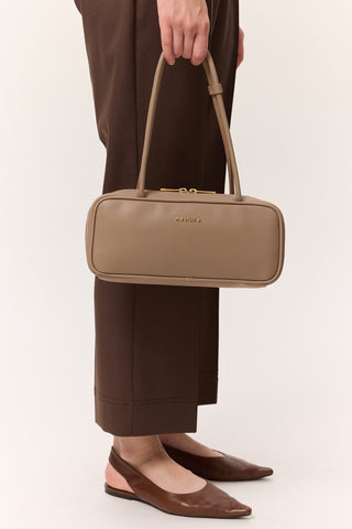 Simona Baguette Bag Mink