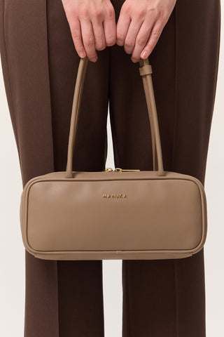 Simona Baguette Bag Mink