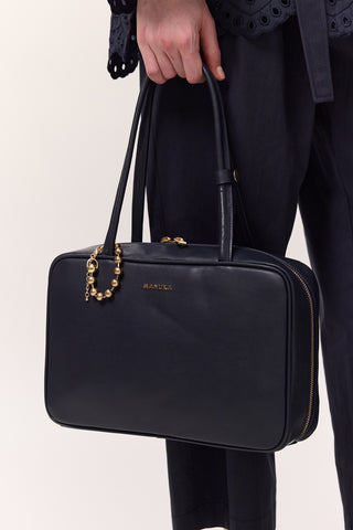 Simona Tote Bag Navy Blue