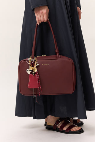 Simona Tote Bag Burgundy
