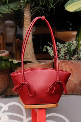 Sandy Bow Bag Red