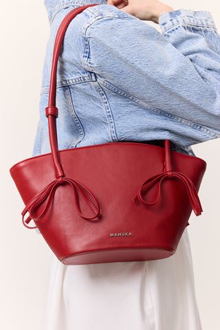 Sandy Bow Bag Red