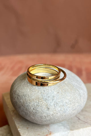 Trinity Design Ring Gold