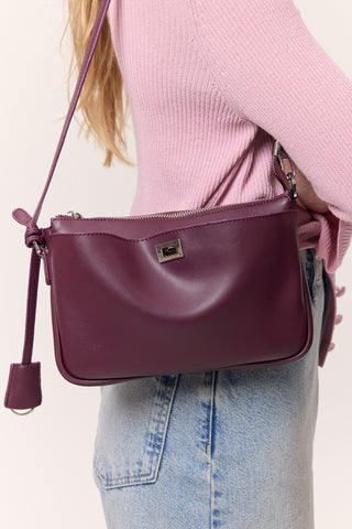 Arte Mini Baguette Bag Cherry Red