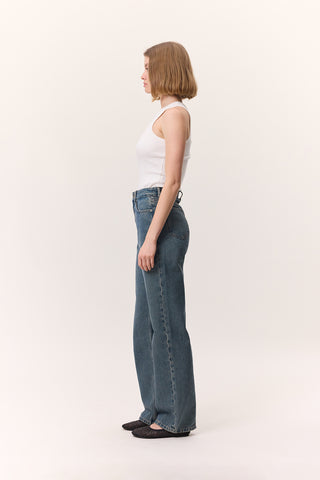 Long-Leg Straight Jeans Livid