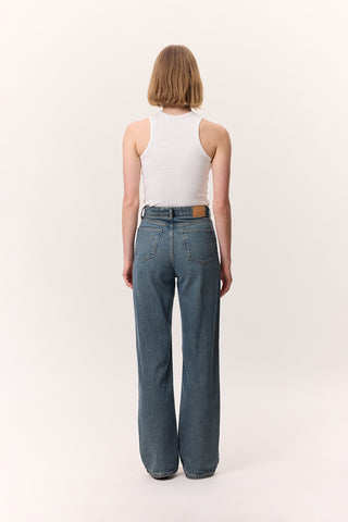 Long-Leg Straight Jeans Livid