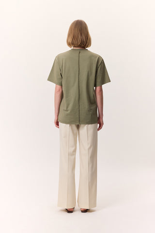 Washed Short-Sleeve T-Shirt Green