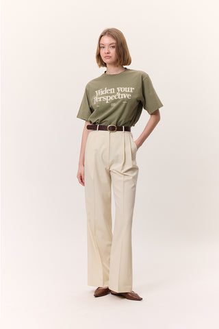 Washed Short-Sleeve T-Shirt Green