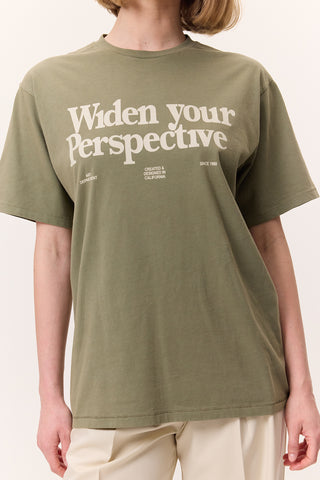 Washed Short-Sleeve T-Shirt Green