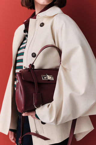 Arte Shoulder Bag Burgundy