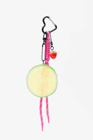 Lime & Strawberry Bag Charm Standard