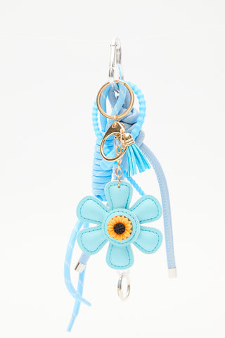 Mugunghwa Bag Charm Blue