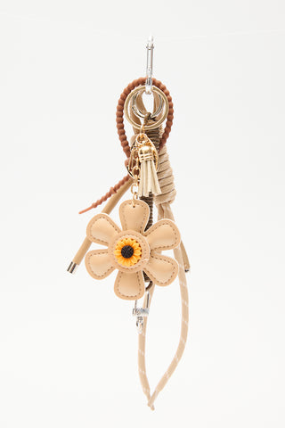 Mugunghwa Bag Charm Beige