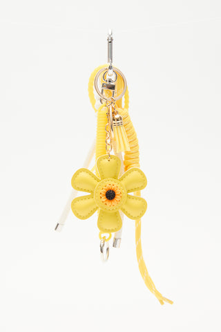 Mugunghwa Bag Charm Yellow