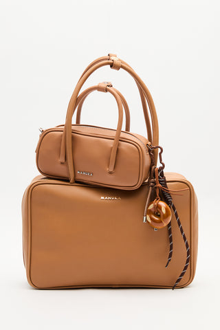 Mini Bowling Bag Camel