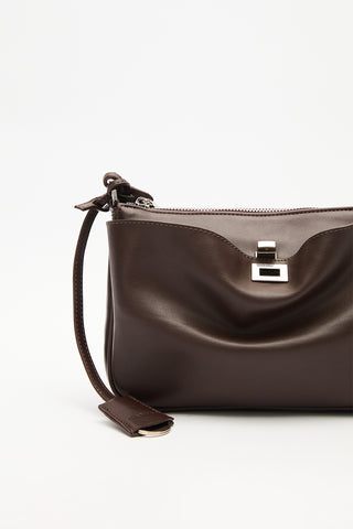 Arte Mini Baguette Bag Dark Brown