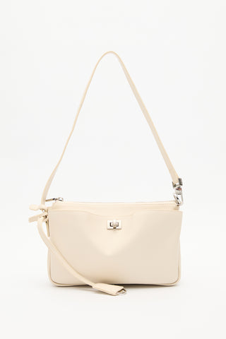Arte Mini Baguette Bag Beige