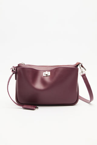 Arte Mini Baguette Bag Cherry Red