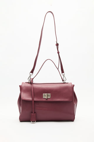 Arte Shoulder Bag Burgundy