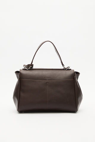 Arte Shoulder Bag Dark Brown
