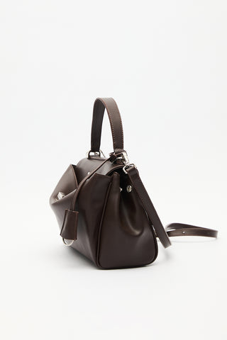 Arte Shoulder Bag Dark Brown