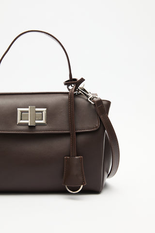 Arte Shoulder Bag Dark Brown