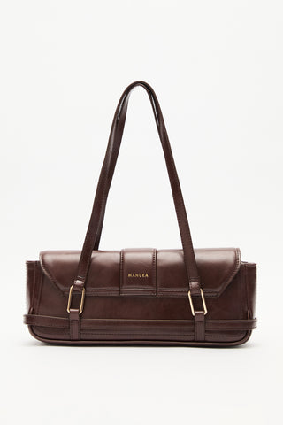 Mica Baguette Bag Brown