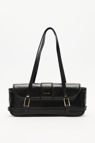 Mica Baguette Bag Black