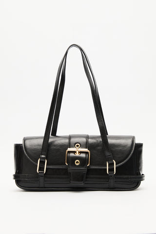 Mica Baguette Bag Black