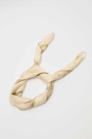 Patterned Satin Scarf Nova