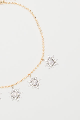 Sunrise Pendant Necklace Gold