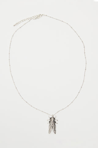 Winged Beetle Necklace Standard