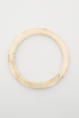 Slim Resin Bracelet Beige
