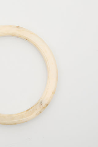 Slim Resin Bracelet Beige