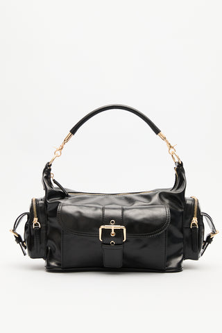 Mica Bag With Buckle Detail Black