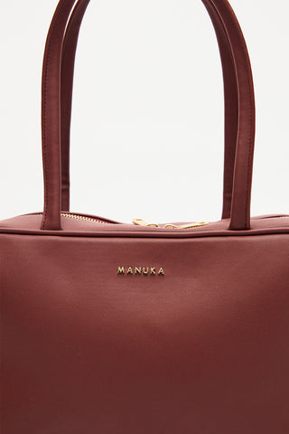 Simona Tote Bag Burgundy