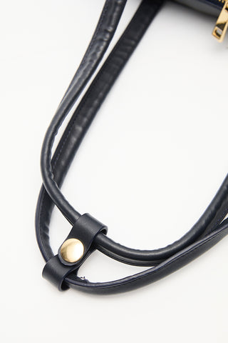 Simona Tote Bag Navy Blue