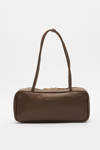 Simona Baguette Bag Brown