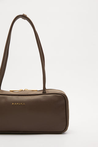 Simona Baguette Bag Brown