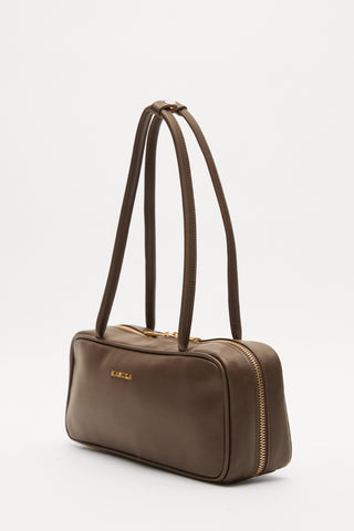 Simona Baguette Bag Brown