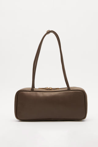 Simona Baguette Bag Brown