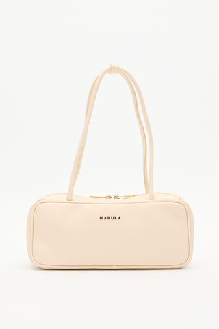 Simona Baguette Bag Beige