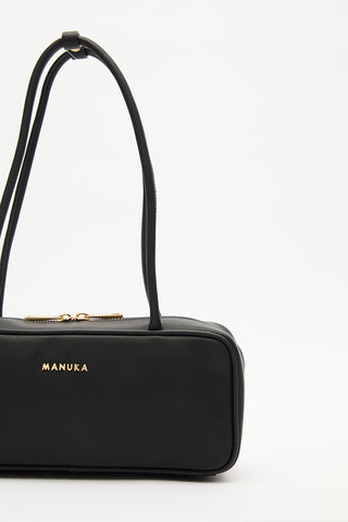 Simona Baguette Bag Black