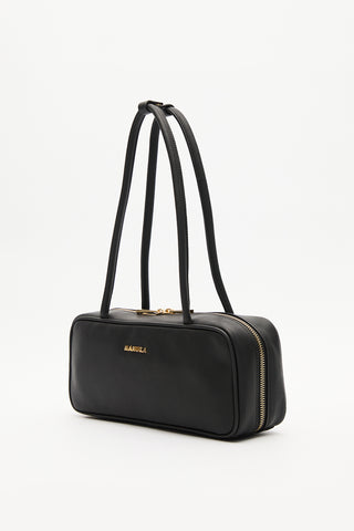 Simona Baguette Bag Black
